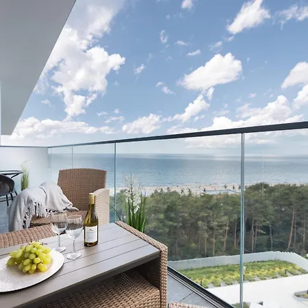 Royallux Apartment Waves Resort & Spa - Sea View From Balcony By Renters Prestige Miedzyzdroje Exterior photo